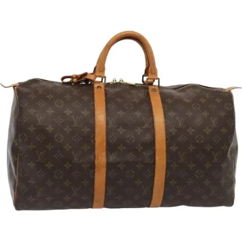 Pre-owned Canvas travel-bags , female, Sizes: ONE SIZE - Louis Vuitton Vintage - Modalova