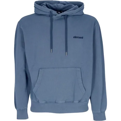 Midnight Navy Leichter Hoodie Herren , Herren, Größe: XL - Element - Modalova