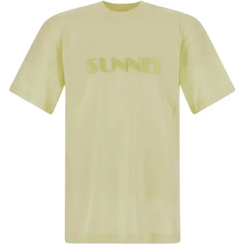 Stick-Logo-T-Shirt Sunnei - Sunnei - Modalova