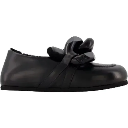 Leather flats , female, Sizes: 2 UK - JW Anderson - Modalova