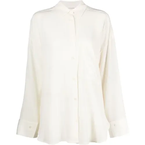 Whisper Derris Shirt , female, Sizes: XS, S - By Malene Birger - Modalova