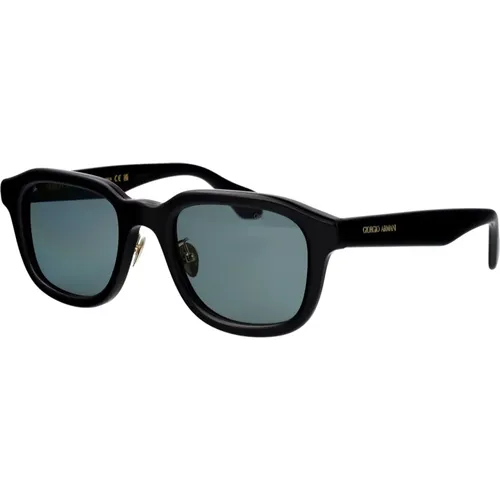 Stylish Sunglasses with Model 0Ar8206 , male, Sizes: 51 MM - Giorgio Armani - Modalova