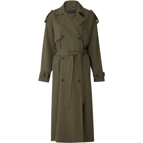 Zweireihiger Mantel , Damen, Größe: M - Lexington - Modalova