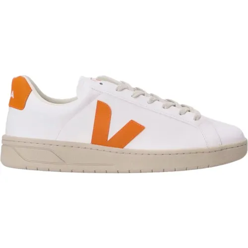 Urca Sneakers with Orange Inserts , male, Sizes: 7 UK, 6 UK, 11 UK, 10 UK, 8 UK, 9 UK, 12 UK - Veja - Modalova