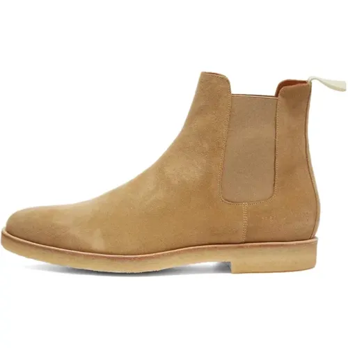 Suede Tan Chelsea Boot , male, Sizes: 7 UK, 8 UK, 9 UK, 11 UK, 6 UK - Common Projects - Modalova