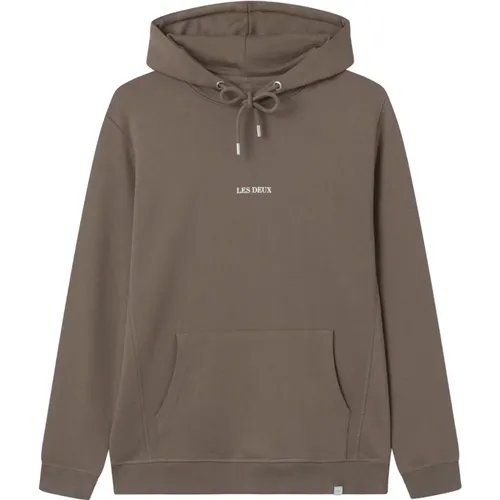 LS Hoodie - Stay Comfortable and Stylish , male, Sizes: M - Les Deux - Modalova