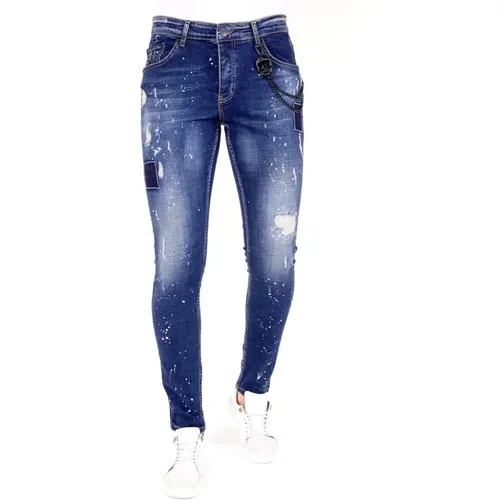 Slim-fit Jeans , male, Sizes: W33, W34, W31, W36, W29 - Local Fanatic - Modalova