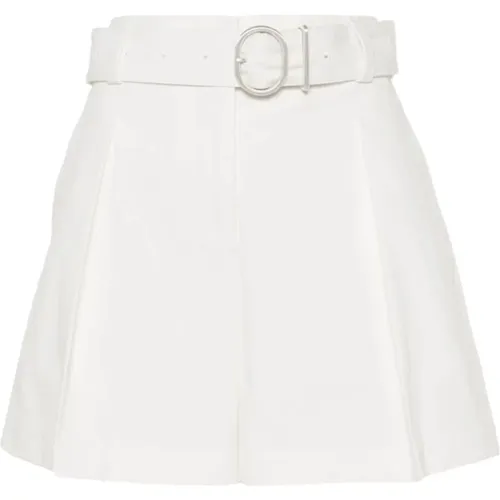 Cotton Shorts with Belt Loops , female, Sizes: M, S - Jil Sander - Modalova