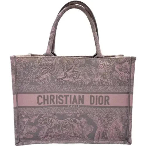 Pre-owned Canvas totes , female, Sizes: ONE SIZE - Dior Vintage - Modalova