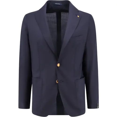 Men's Clothing Blazer Ss24 , male, Sizes: L - Tagliatore - Modalova