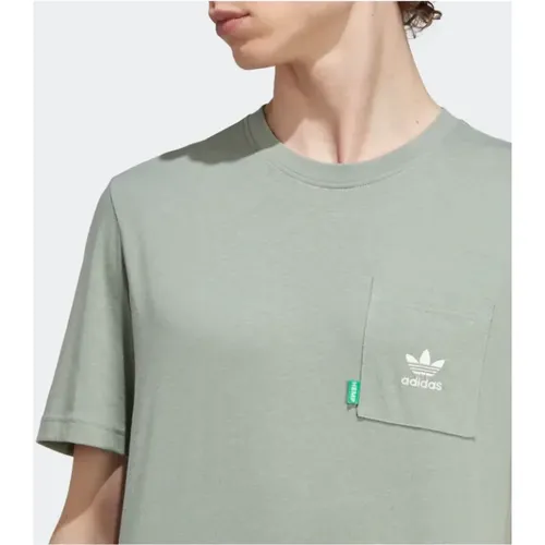 T-Shirt und Polo , Herren, Größe: XL - Adidas - Modalova