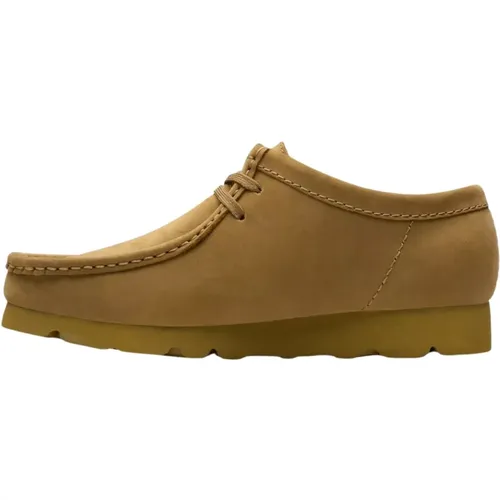 Gore-Tex Nubuk Wallabee Schuhe , Herren, Größe: 45 1/2 EU - Clarks - Modalova