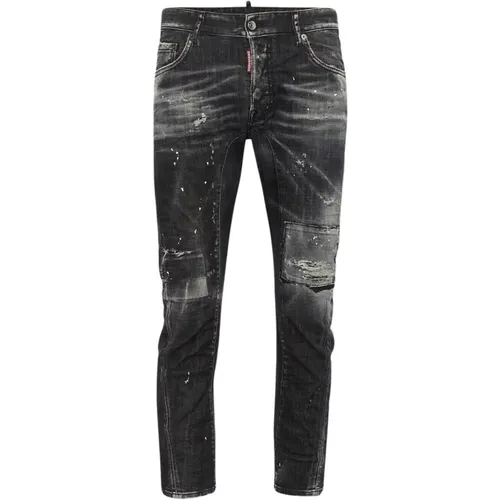 Tidy Biker Jean , male, Sizes: 2XS - Dsquared2 - Modalova