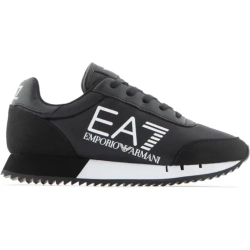 Schwarzer Weißer Sneaker von EA7 - Emporio Armani EA7 - Modalova