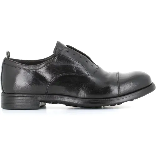 Leather Derby Shoes , male, Sizes: 8 1/2 UK, 7 1/2 UK - Officine Creative - Modalova