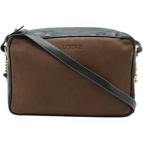 Pre-owned Leather crossbody-bags , female, Sizes: ONE SIZE - Loewe Pre-owned - Modalova