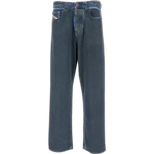 D-Macro-S Jeans,Iconic Eagle Straight Jeans - Diesel - Modalova