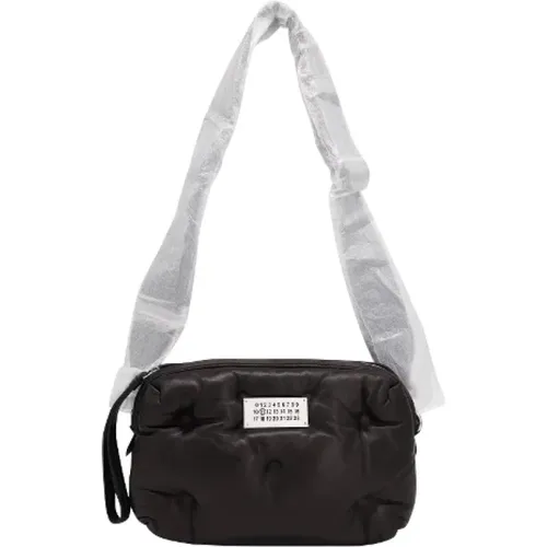 Quilted Leather Shoulder Bag , unisex, Sizes: ONE SIZE - Maison Margiela - Modalova