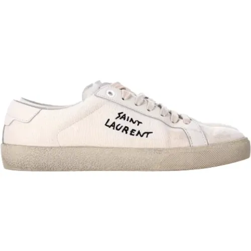 Pre-owned Beschichtetes Canvas sneakers - Yves Saint Laurent Vintage - Modalova