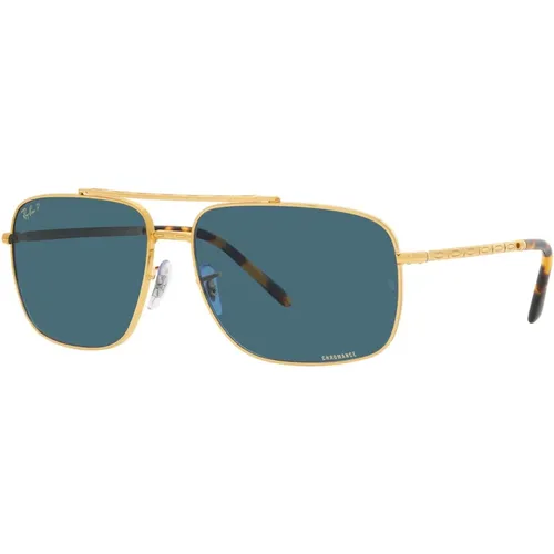 Polarized Blue Chromance Pillow Sunglasses , unisex, Sizes: 59 MM, 62 MM - Ray-Ban - Modalova