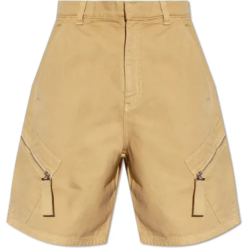 Braune Cargoshorts , Herren, Größe: L - Jacquemus - Modalova