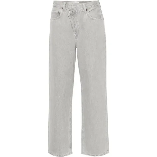 Graue Jeans aus Bio-Baumwolle , Damen, Größe: W29 - Agolde - Modalova