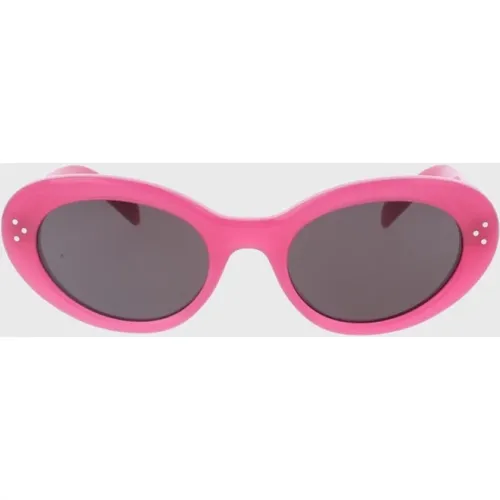 Iconic Sunglasses with Uniform Lenses , female, Sizes: 53 MM - Celine - Modalova