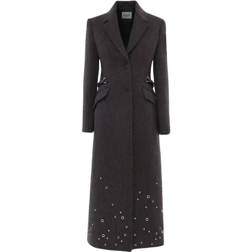 Tailored Single-Breasted Coat , female, Sizes: S, XS - Durazzi Milano - Modalova