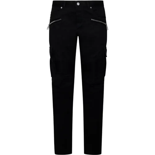 Stylish Trousers , male, Sizes: W30 - Balmain - Modalova