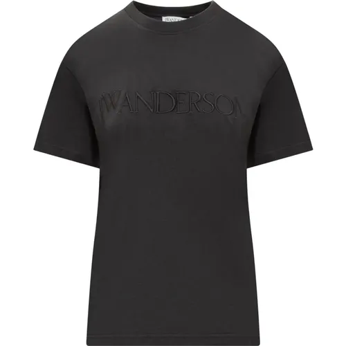 Logo Stickerei Tee , Damen, Größe: 2XS - JW Anderson - Modalova