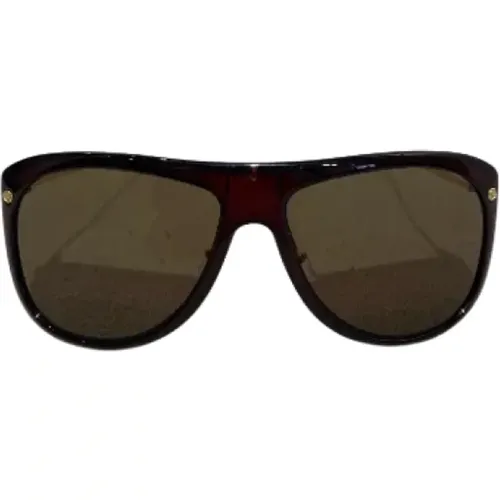 Pre-owned Plastic sunglasses , female, Sizes: ONE SIZE - Gucci Vintage - Modalova