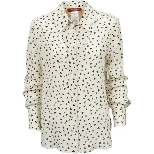 Ivory Shirts Pagine , female, Sizes: S - Max Mara - Modalova