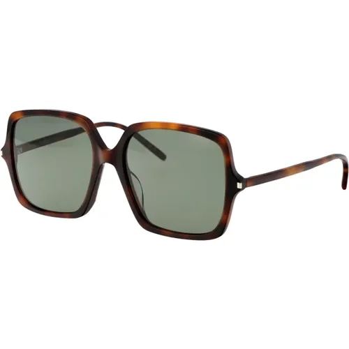 Classic Sunglasses SL 591 , female, Sizes: 57 MM - Saint Laurent - Modalova
