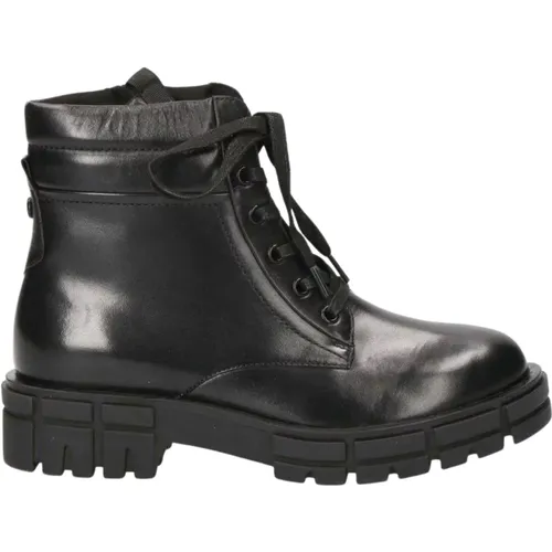 Casual Leather Booties , female, Sizes: 4 UK, 3 UK - Caprice - Modalova