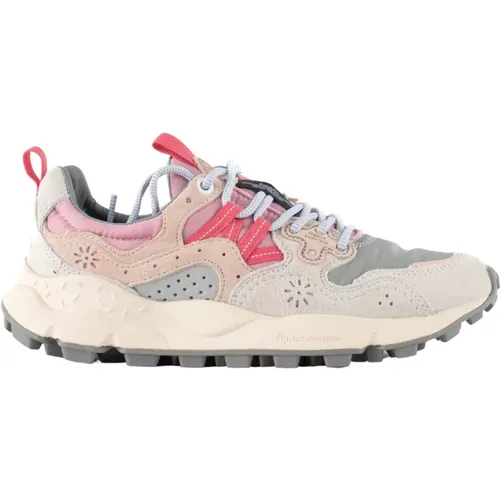 Sneakers , female, Sizes: 3 UK - Flower Mountain - Modalova