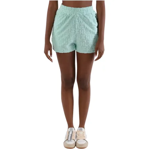 Terry Cloth Logo Shorts , female, Sizes: S, M, L, XS - Hinnominate - Modalova