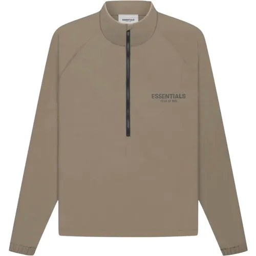 Limitierte Auflage Half Zip Track Jacket , Herren, Größe: L - Fear Of God - Modalova