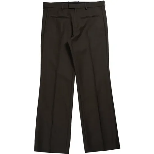 Retro Twill Hose in Braun , Herren, Größe: M - Courrèges - Modalova