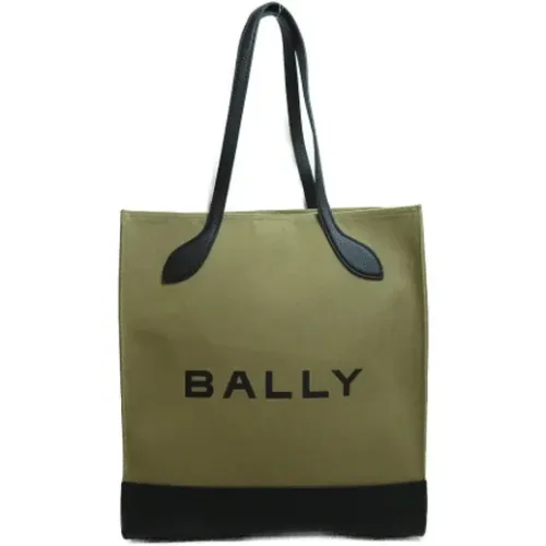 Pre-owned Leather totes , female, Sizes: ONE SIZE - Bally Pre-owned - Modalova