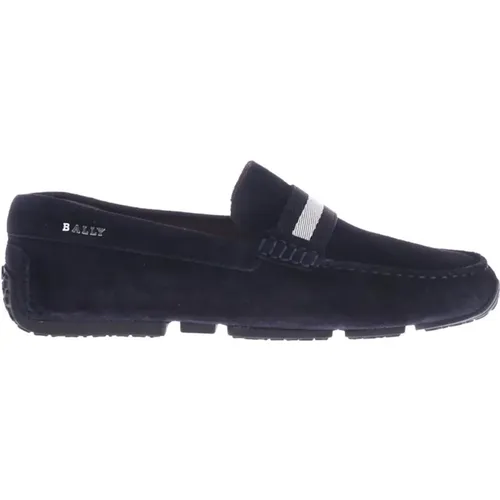 Blu Herren-Loafers: Stilvoll und Langlebig , Herren, Größe: 41 1/2 EU - Bally - Modalova