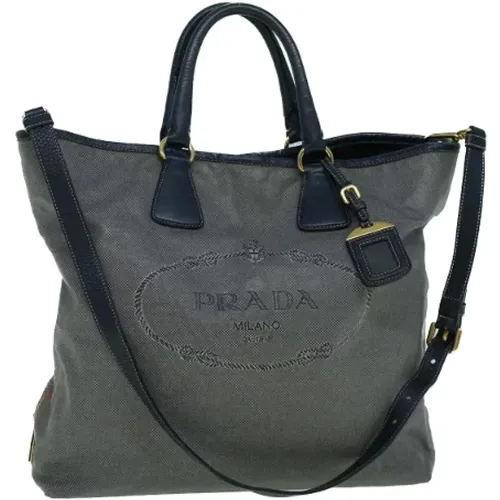 Pre-owned Canvas prada-bags , female, Sizes: ONE SIZE - Prada Vintage - Modalova