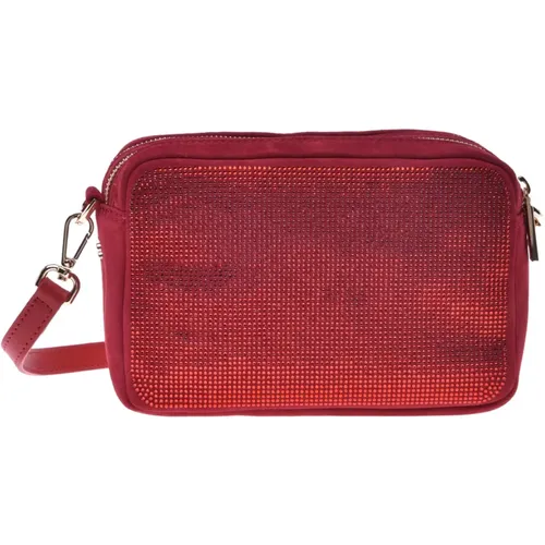 Handbag in suede , female, Sizes: ONE SIZE - Baldinini - Modalova