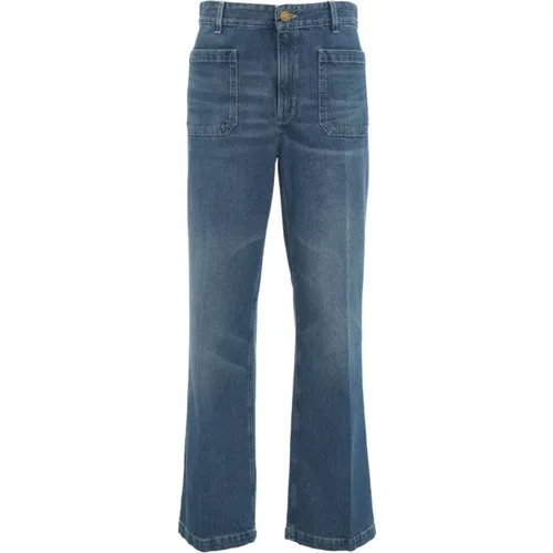 Blaue Jeans Aw24 Damenbekleidung , Damen, Größe: W24 - Seafarer - Modalova