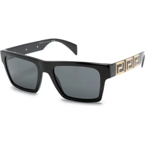 Ve4445 Gb187 Sunglasses , male, Sizes: 54 MM - Versace - Modalova