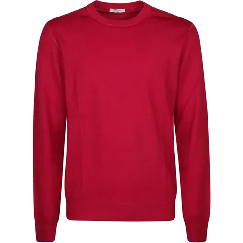 Roter Sweatshirt Aw24 Stil , Herren, Größe: S - Boglioli - Modalova