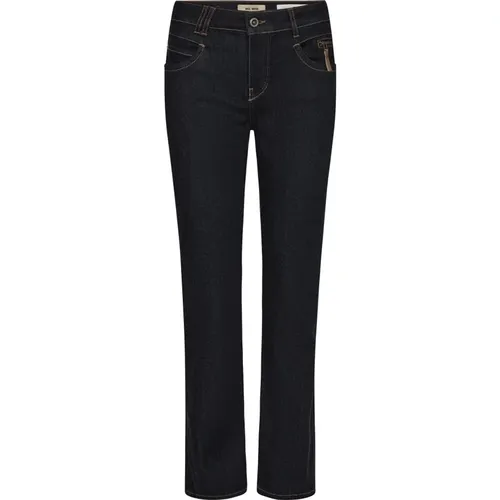 Naomi Deluxe Jeans Dunkelblau , Damen, Größe: W28 - MOS MOSH - Modalova