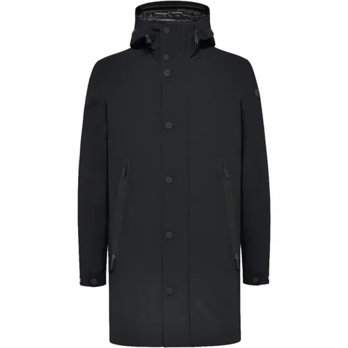 Synthetic Coat for Men , male, Sizes: 2XL, L - RRD - Modalova