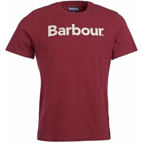 Tops, Men, , Logo Tee , male, Sizes: L - Barbour - Modalova