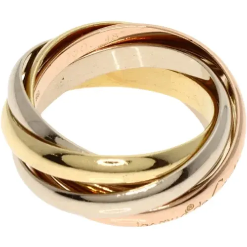 Pre-owned White Gold rings , female, Sizes: ONE SIZE - Cartier Vintage - Modalova