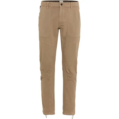 Tapered Fit Worker Chino - camel active - Modalova